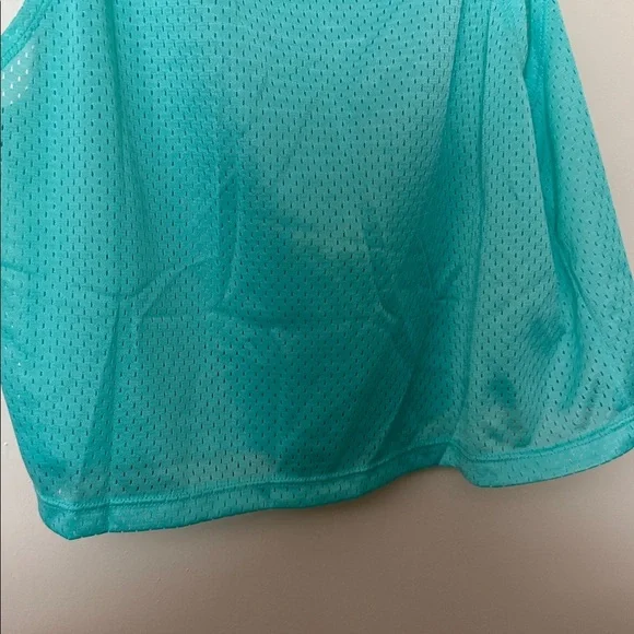 NWT Victoria's Secret PINK Aqua Mesh Tank size M - Picture 5 of 5